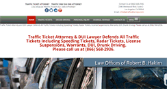 Desktop Screenshot of latrafficattorneys.com